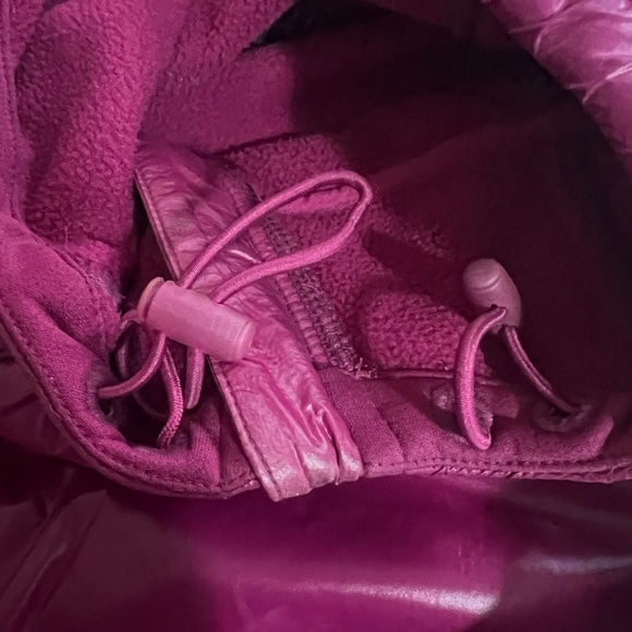 Nike Thermafit Shiny Vinyl Fleece-Lined Hooded Jacket - Picture 8 of 12